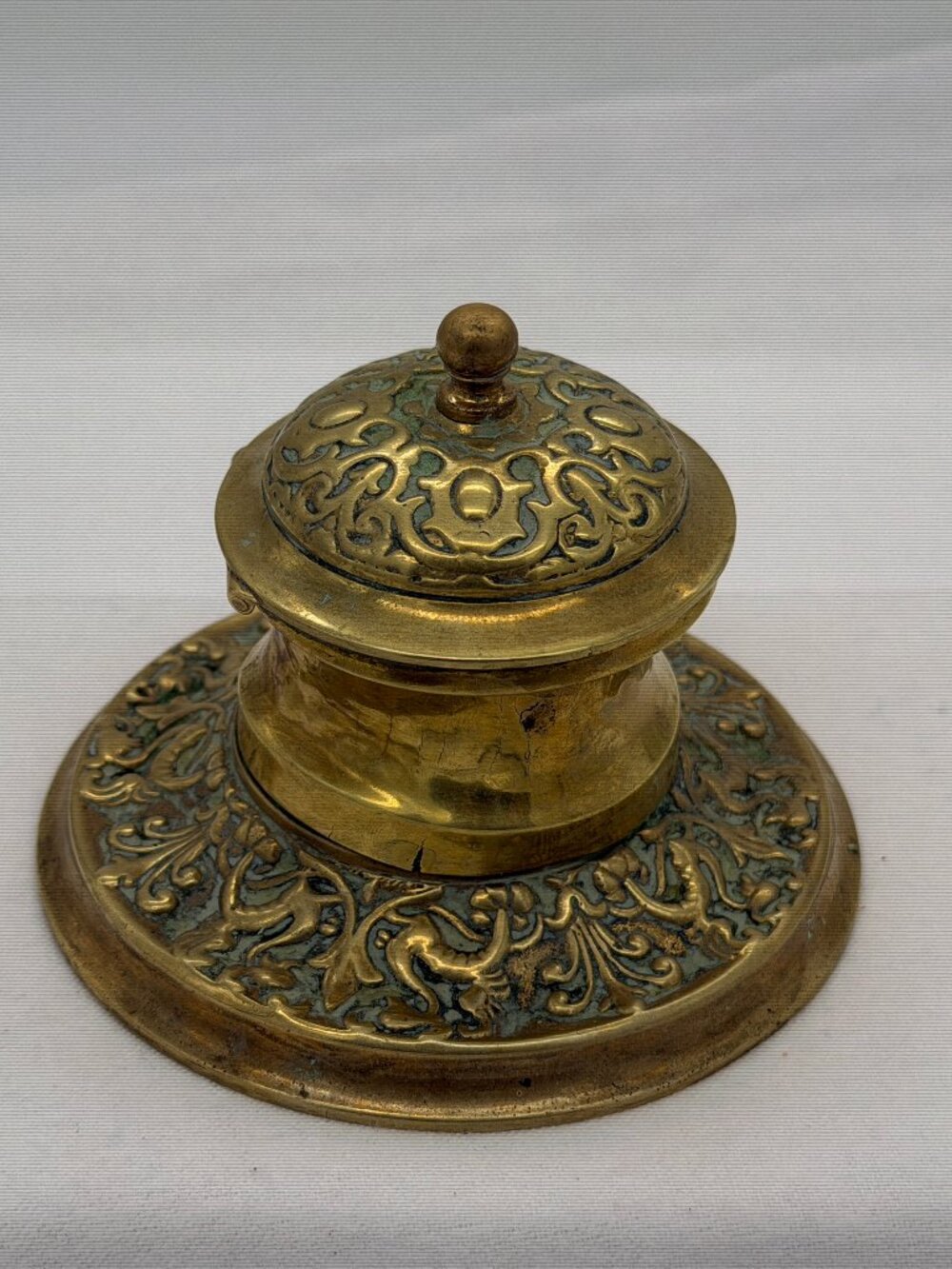 Highly detailed Brass incense or candle burner